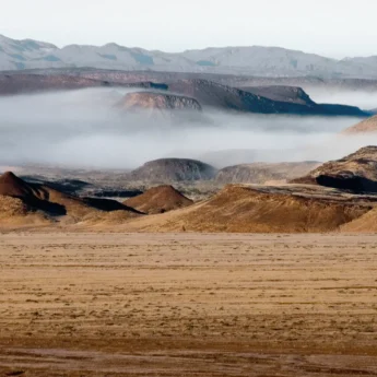 the skeleton coast landscape, namibia safari vacation