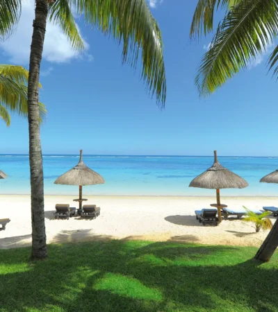 sun loungers, west coast mauritius, africa safaris