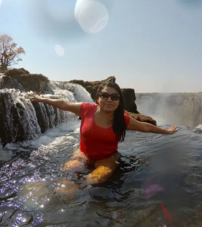 Antonina, Angels Pool, Victoria Falls