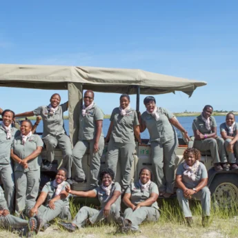 Female Guides, Chobe Game Lodge, Chobe NP, Botswana