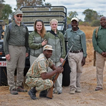 Family, Nsolo Bush Camp, South Luangwa NP, Zambia