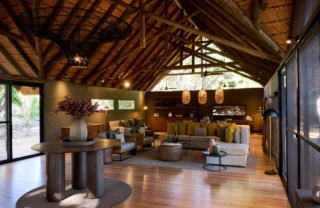 Reception, Savute Safari Lodge, Savute, Botswana