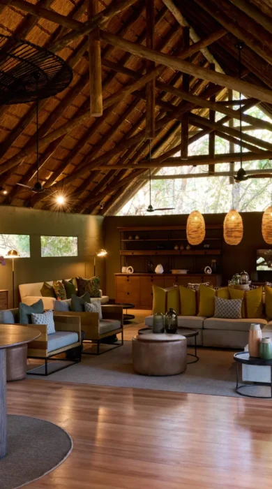Reception, Savute Safari Lodge, Savute, Botswana