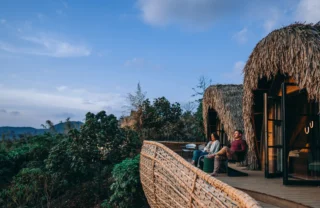 Deck, Bisate Reserve, Volcanoes National Park, Rwanda