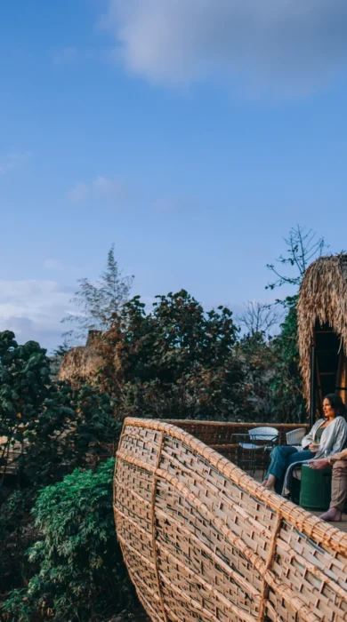 Deck, Bisate Reserve, Volcanoes National Park, Rwanda