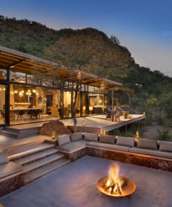 main area fire, marataba mountain lodge, marakele national park, south africa
