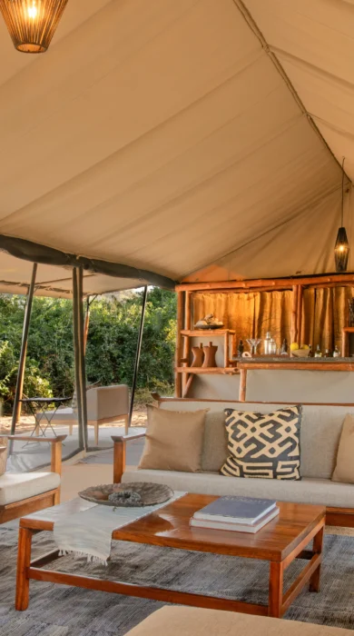 Lounge, Kokoko Camp, Ruaha, Tanzania