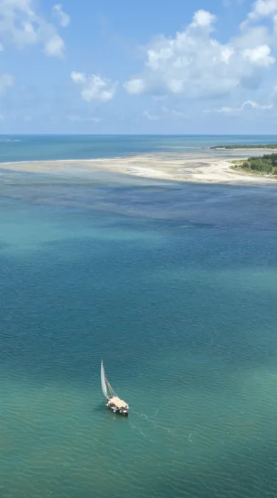 Ocean view, Manda Bay, Lamu Archipelago, Kenya — Yellow Zebra Safaris