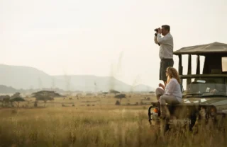 game drive, march in tanzania, safari africa