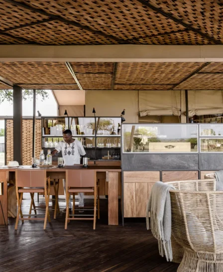 dining, singita sabora tented camp, tanzania