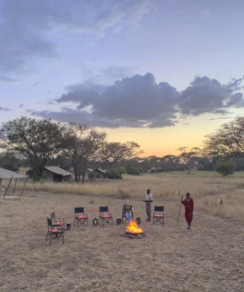 ubuntu camp sunset