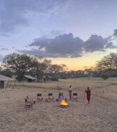 ubuntu camp sunset