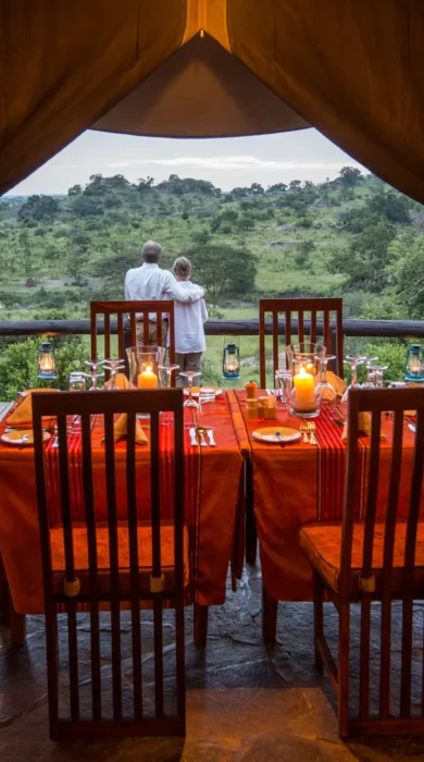 serengeti migration camp dining tanzania yellow zebra safaris