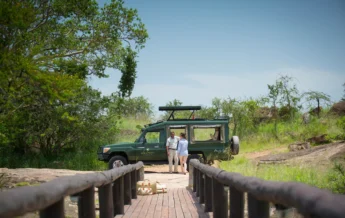 entance, serengeti migration camp, the serengeti, tanzania