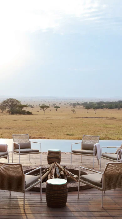 singita serengeti house tanzania dining