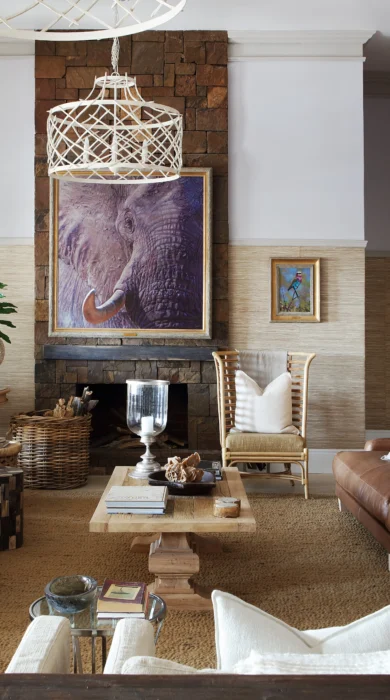singita serengeti house tanzania living room