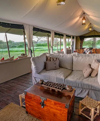 main lounge, lemala ndutu, the serengeti, tanzania