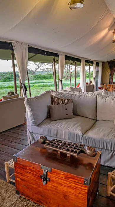 main lounge, lemala ndutu, the serengeti, tanzania