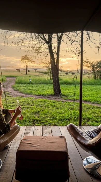 viewing, lemala ewanjan camp, the serengeti, tanzania