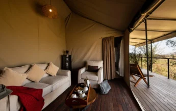 lounge decking, nyikani camp central serengeti, tanzania