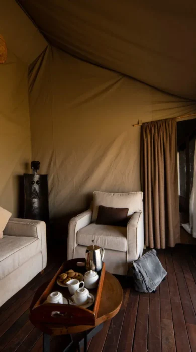 lounge decking, nyikani camp central serengeti, tanzania