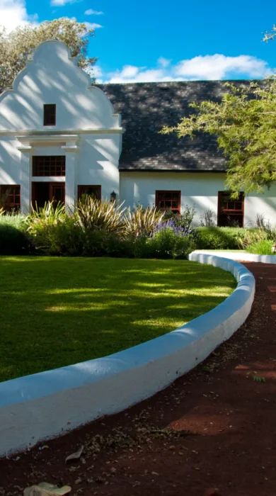 main house pathway