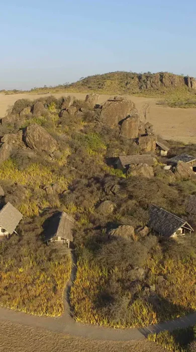 olduvai camp view tanzania yellow zebra safaris