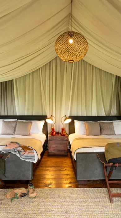 Lemala Ngorongoro Tented Camp Twin Room