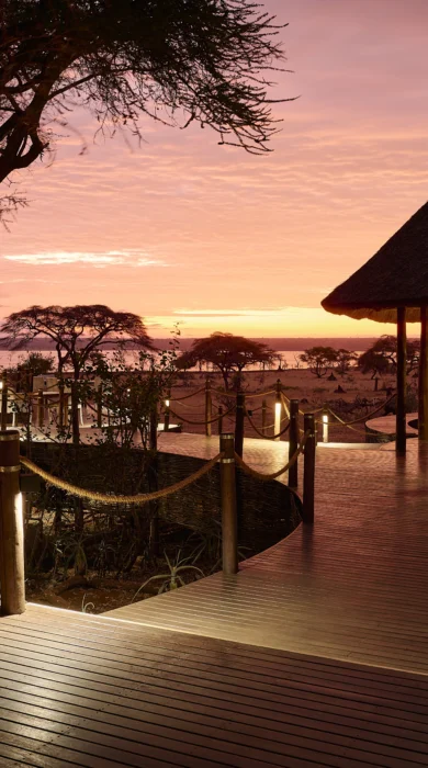 sunset, sanctuary swala camp, tarangire national park, tanzania