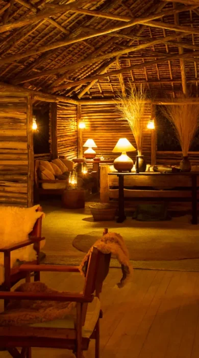 Kuro Tarangire dining tanzania yellow zebra safaris