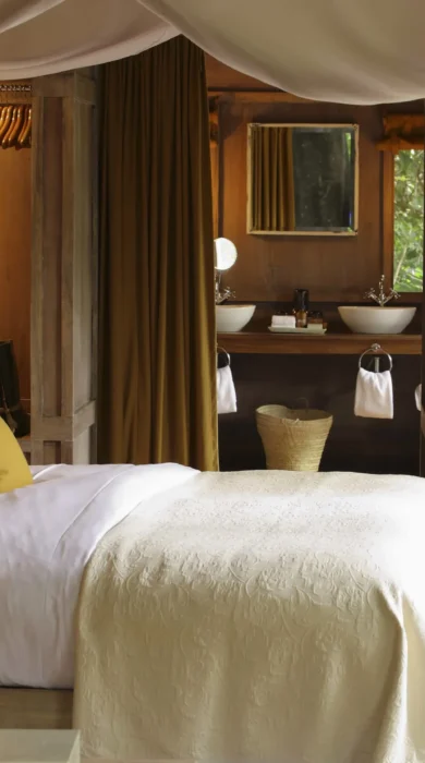 lake manyara tree lodge bedroom details tanzania yellow zebra safaris