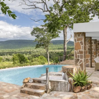 swimming pool beho beho tanzania yellow zebra safaris