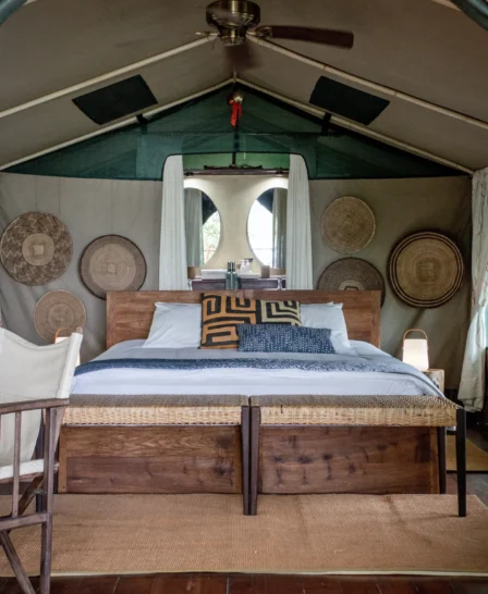 Tent, Selous Impala Camp, Nyerere, Tanzania