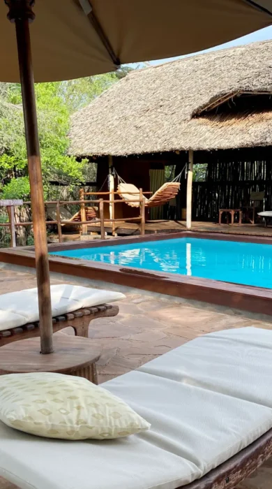 Pool, Selous Impala Camp, Nyerere, Tanzania