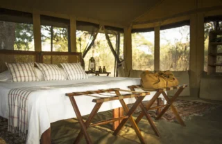 chada katavi camp tanzania bedroom yellow zebra safaris