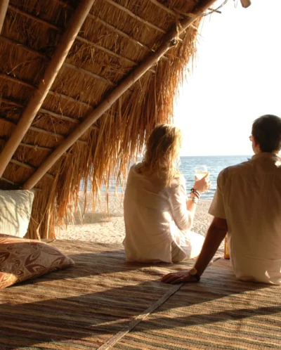 Greystoke Mahale sundowners Nomad Tanzania