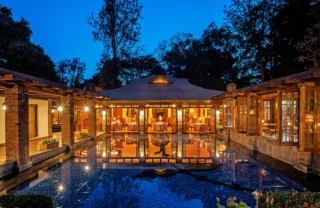 arusha coffee lodge exterior tanzania yellow zebra safaris