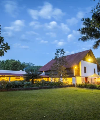 ngare sero wetu villa night exterior