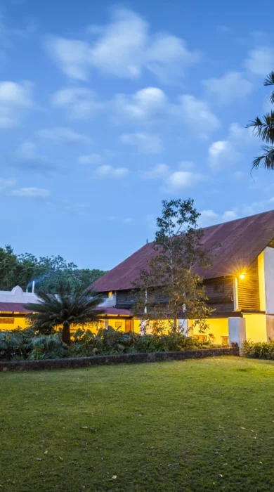 ngare sero wetu villa night exterior