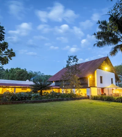 ngare sero wetu villa night exterior