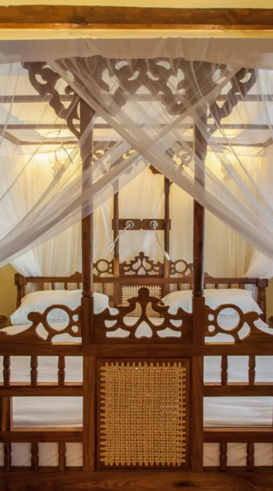 ngare sero wetu twin bedroom view