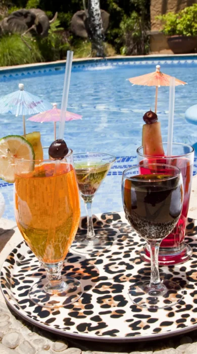 Drinks at Pool Bar