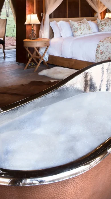 2b luxury tent bedroom 2