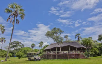 mbali mbali katavi camp exterior tanzania yellow zebra safaris