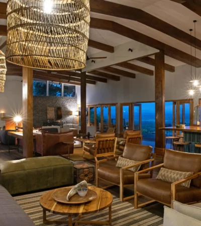 cozy lounge, lemala mpingo ridge, tanrangire, tanzania