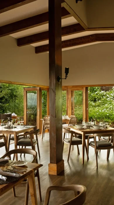 dining room, lemala mpingo ridge, tanrangire, tanzania