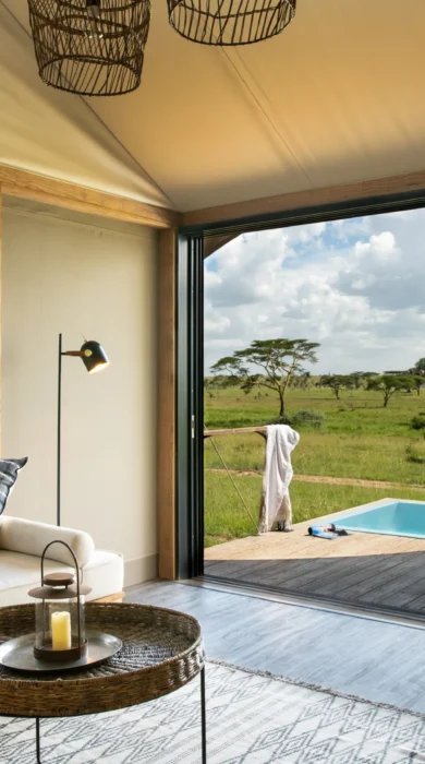 lemala nanyukie pool view tanzania yellow zebra safaris