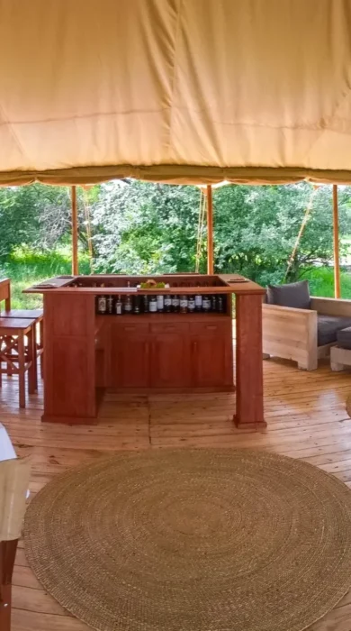 Asanja grumeti main tent