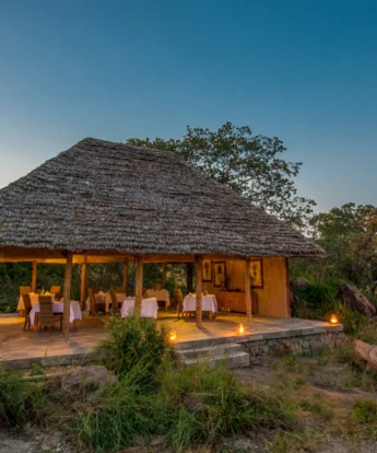 Nimali Tarangire dining area