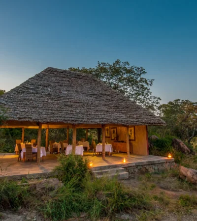 Nimali Tarangire dining area